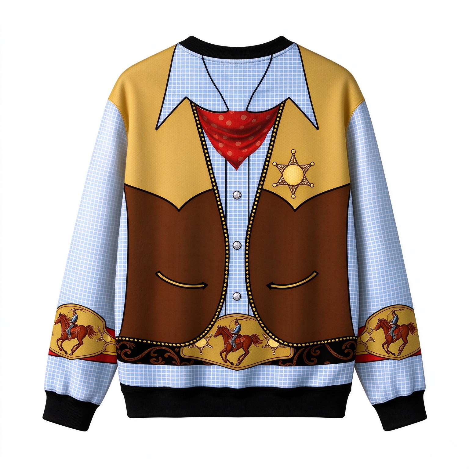 Cowboy Costume Christmas sweater