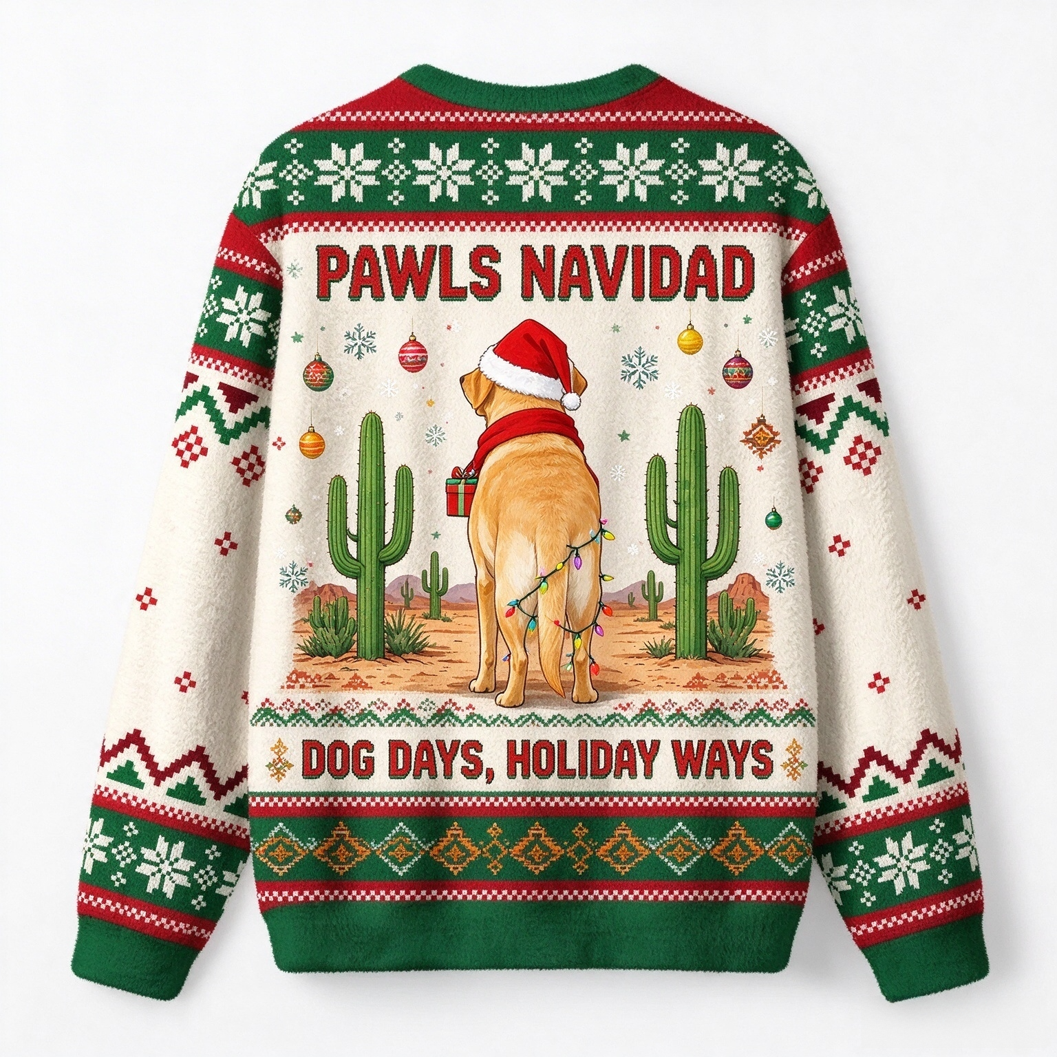 Cute Desert Animal Ugly Christmas Sweater