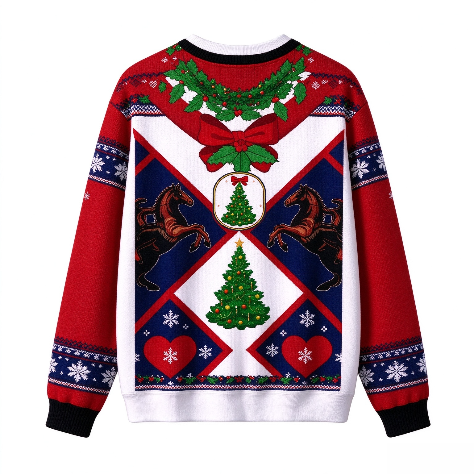 Cowboy Christmas sweater
