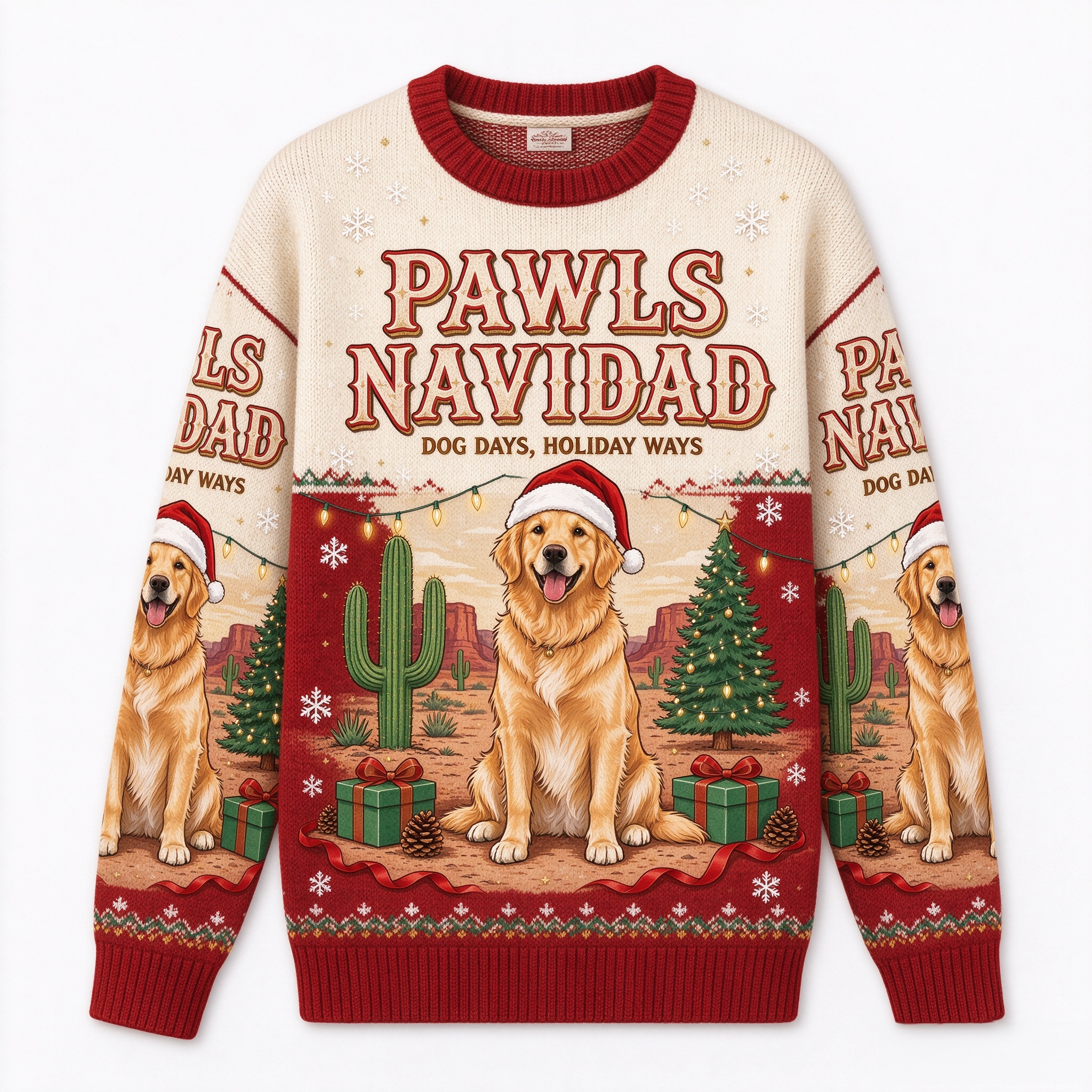 Western Ugly Christmas Sweater
