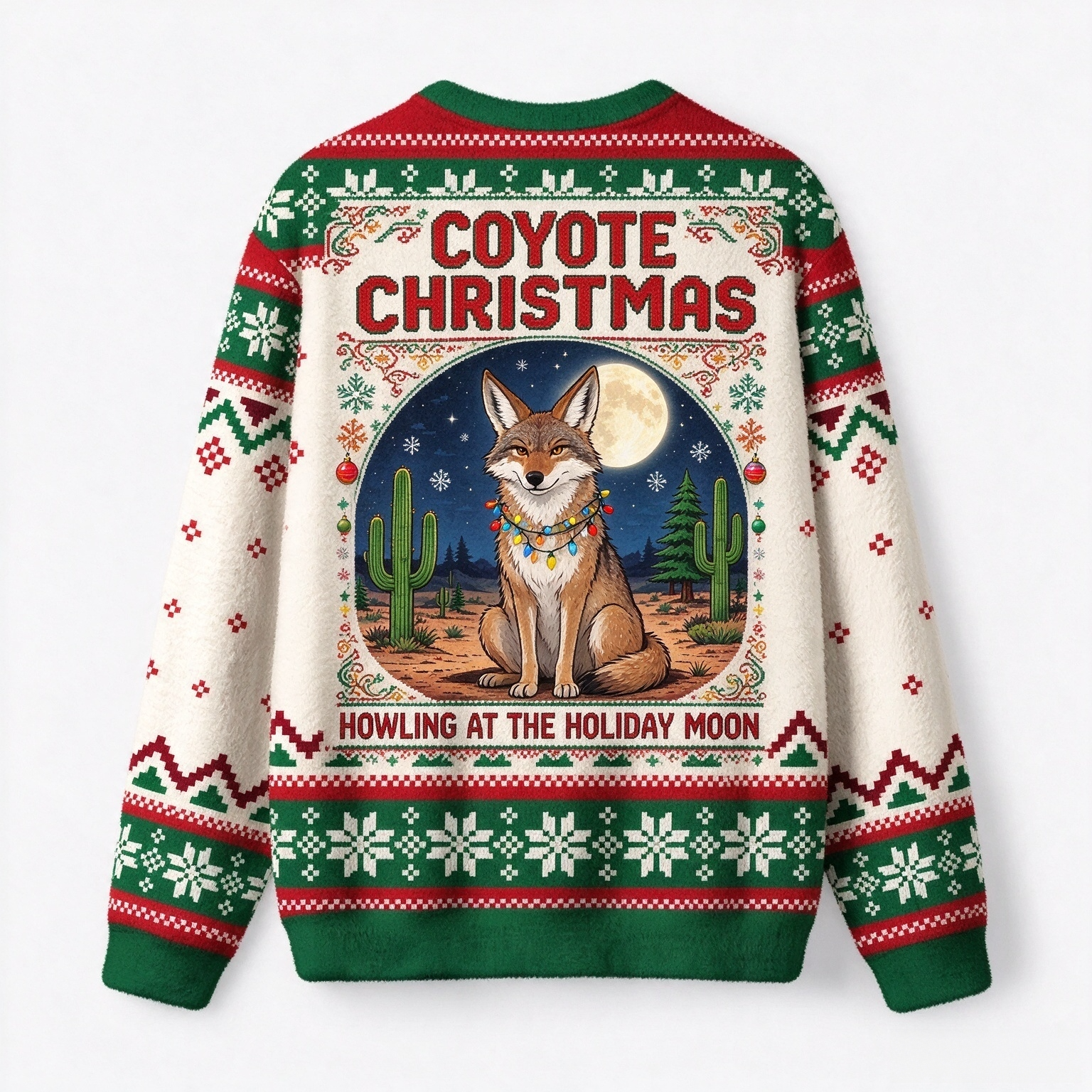 Cute Desert Animal Ugly Christmas Sweater