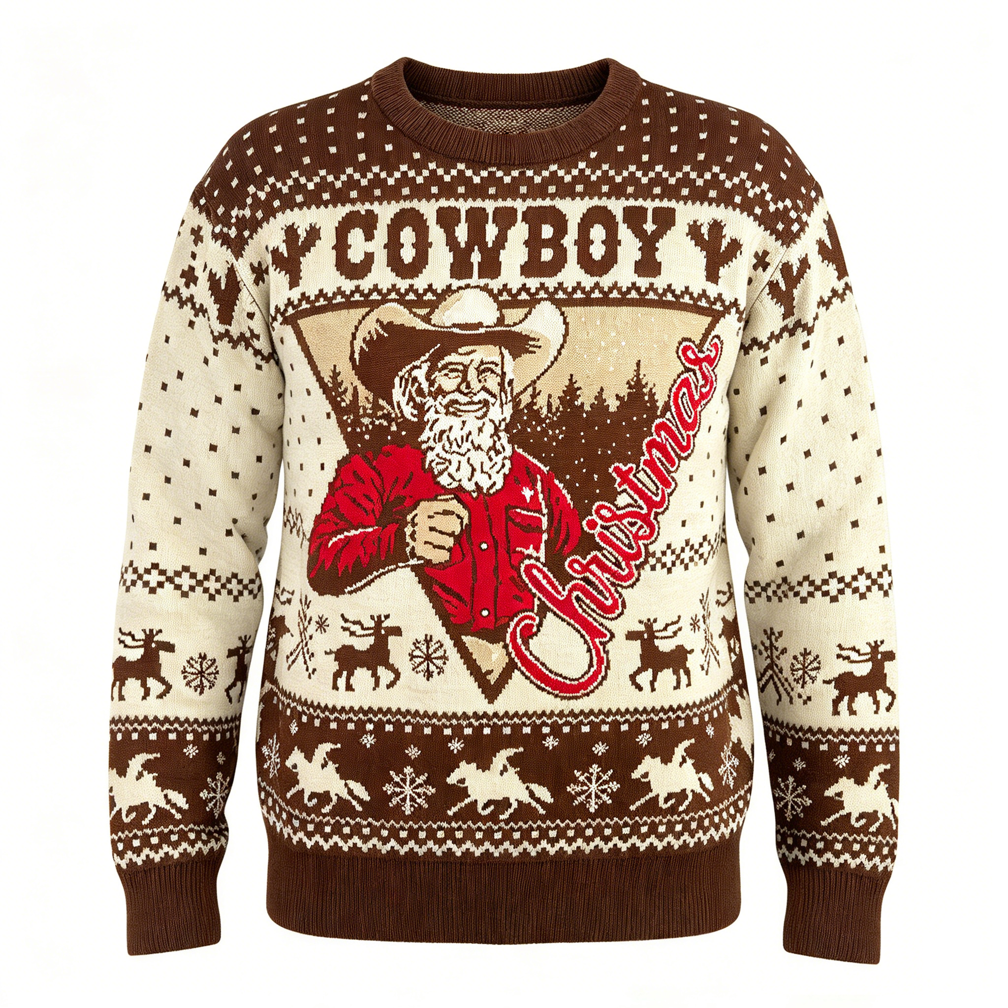 [Copy]Santa & Elvis Presley ugly christmas sweater