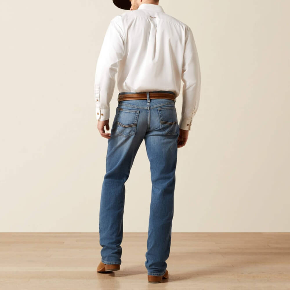Mens M2 Relaxed Stretch Legacy Boot Cut Jeans