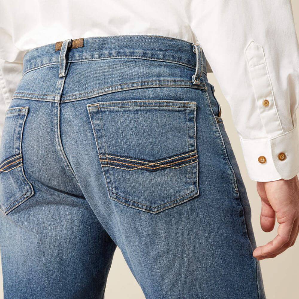 Mens M2 Relaxed Stretch Legacy Boot Cut Jeans