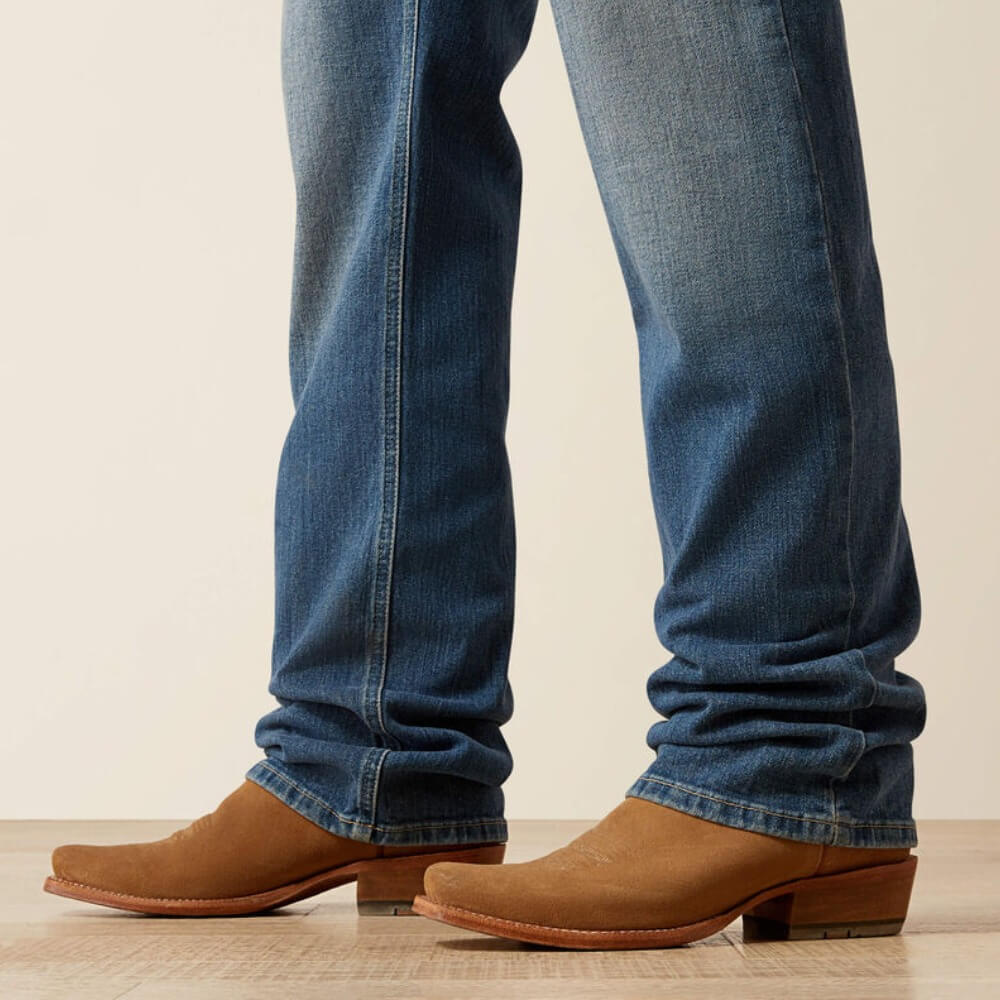 Mens M2 Relaxed Stretch Legacy Boot Cut Jeans
