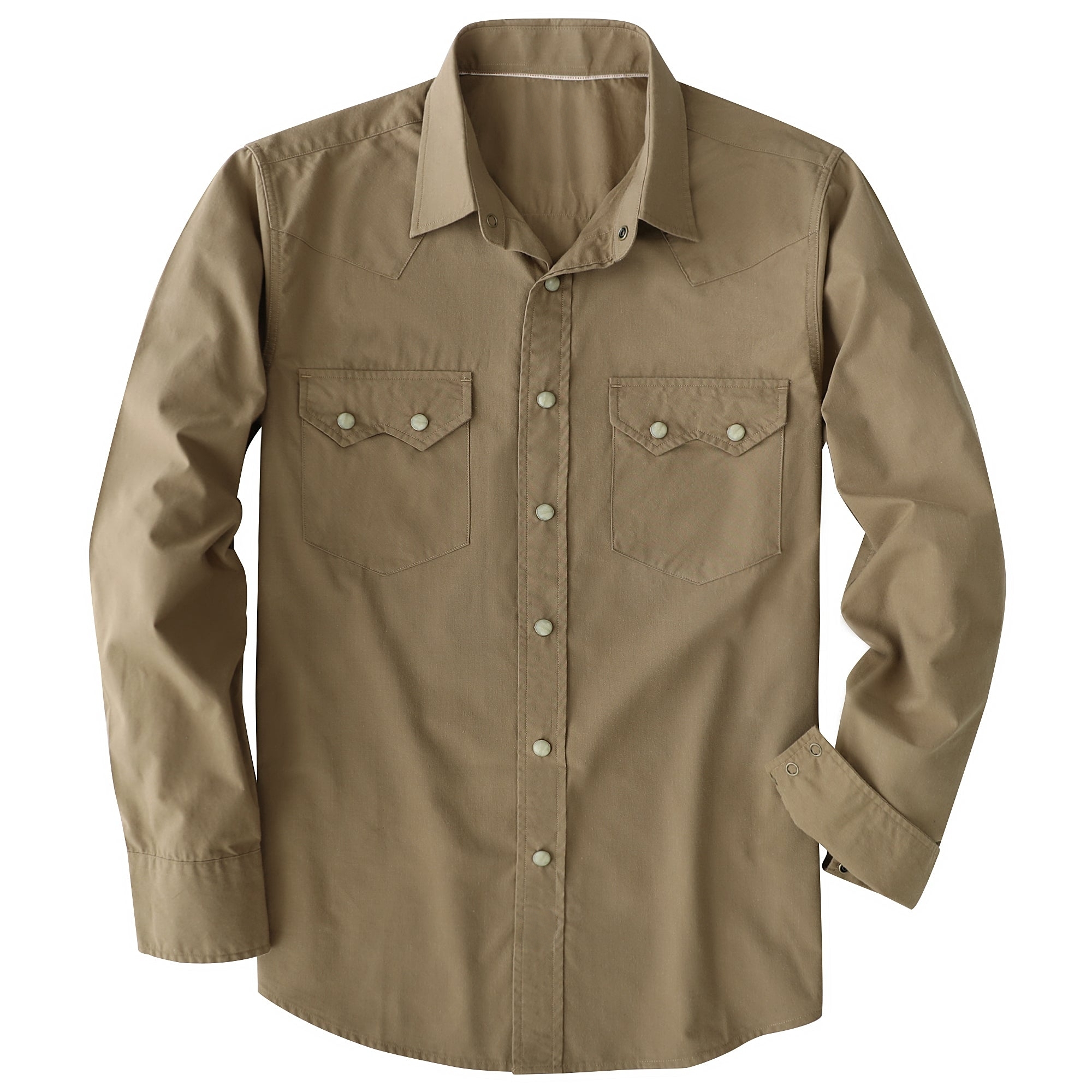 Men's Western Plaid Shirt – Lightweight Vintage Cowboy Shirt 