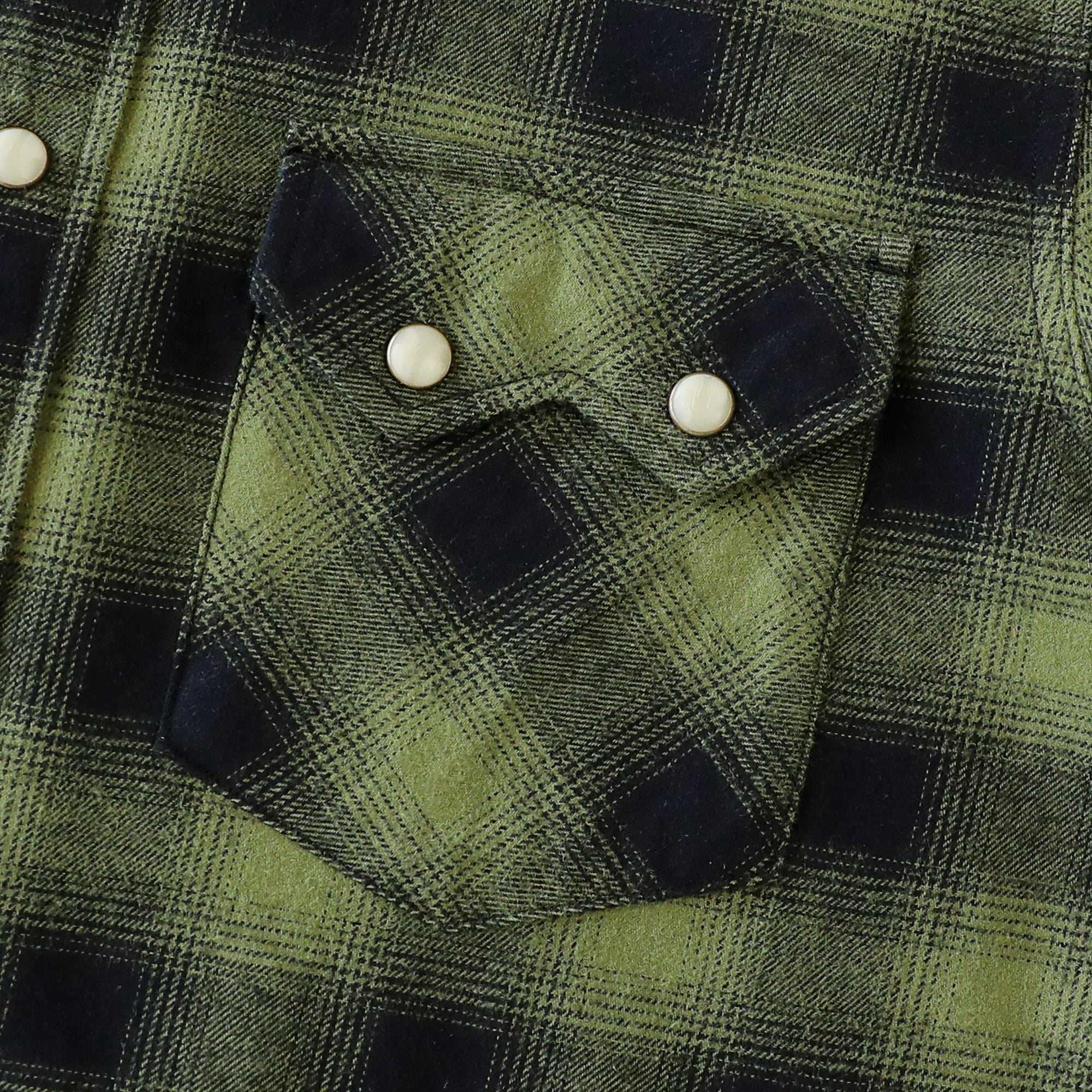 Men's Western Plaid Shirt – Lightweight Vintage Cowboy Shirt 