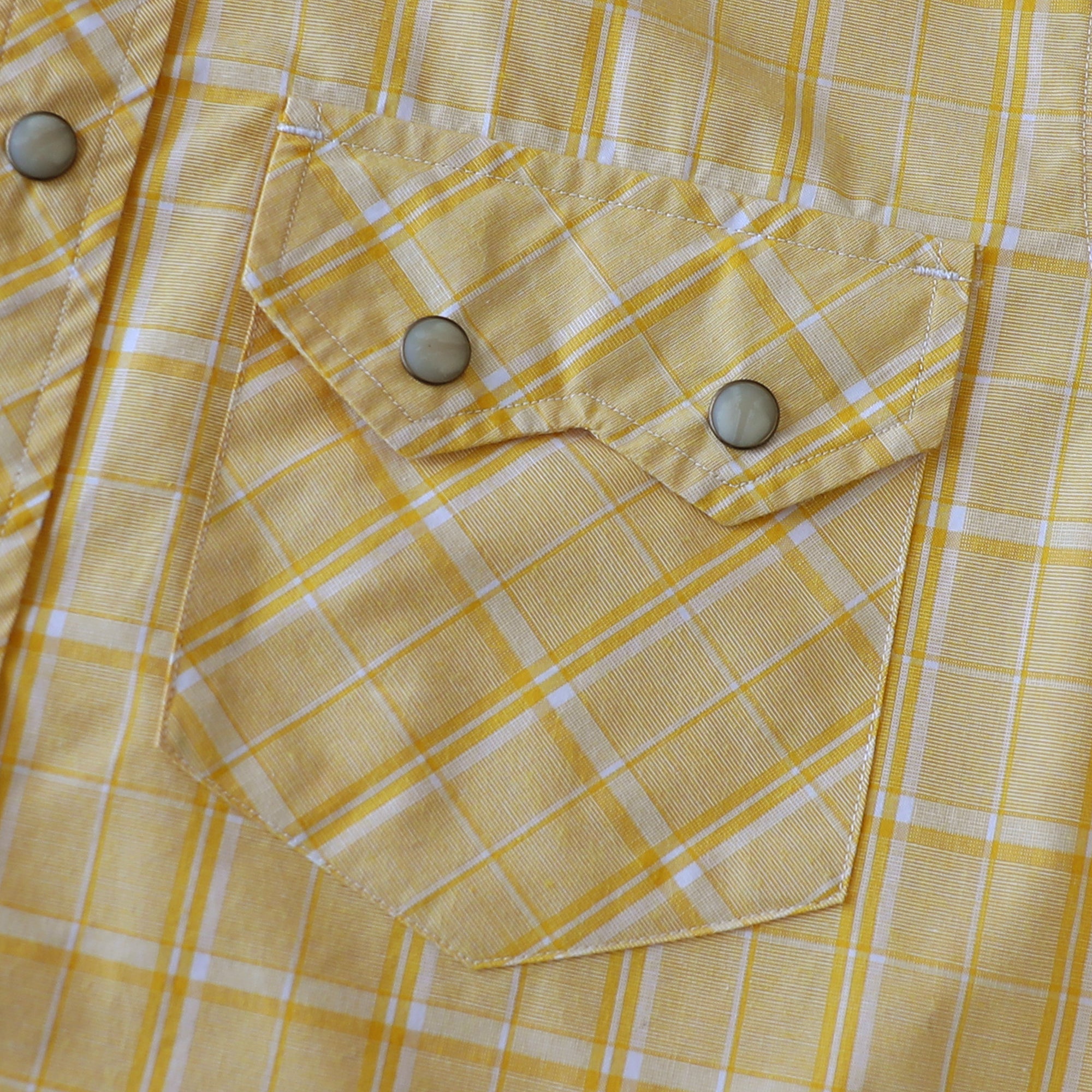 Women's Western Plaid Shirt – Lightweight Vintage Cowboy Shirt