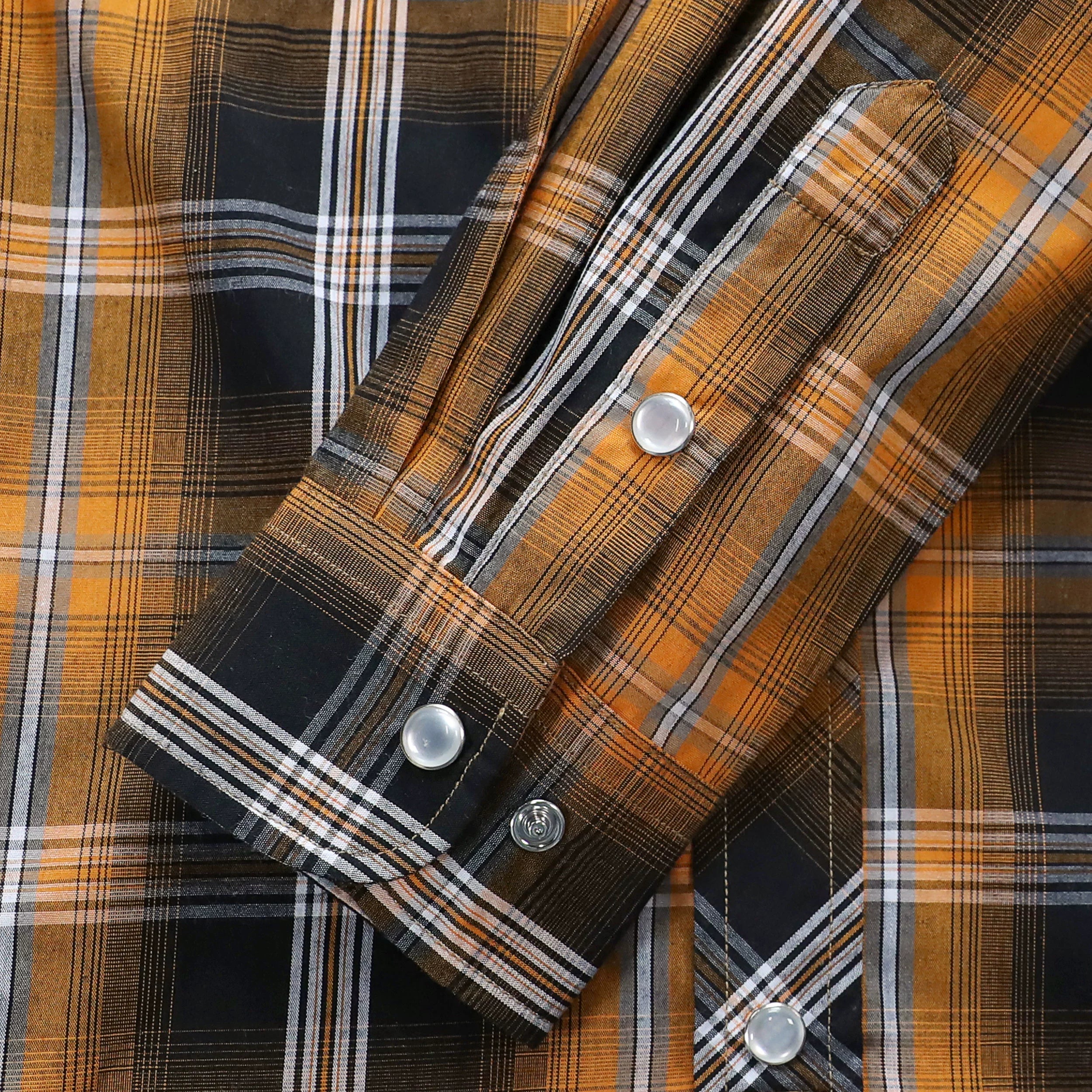 Women's Western Plaid Shirt – Lightweight Vintage Cowboy Shirt