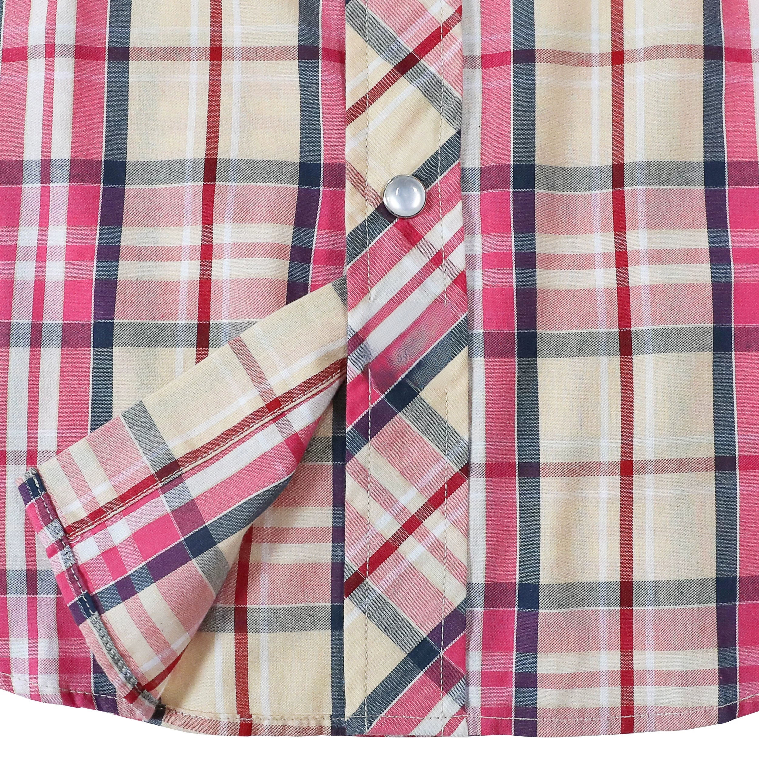 Men's Western Plaid Shirt – Lightweight Vintage Cowboy Shirt  