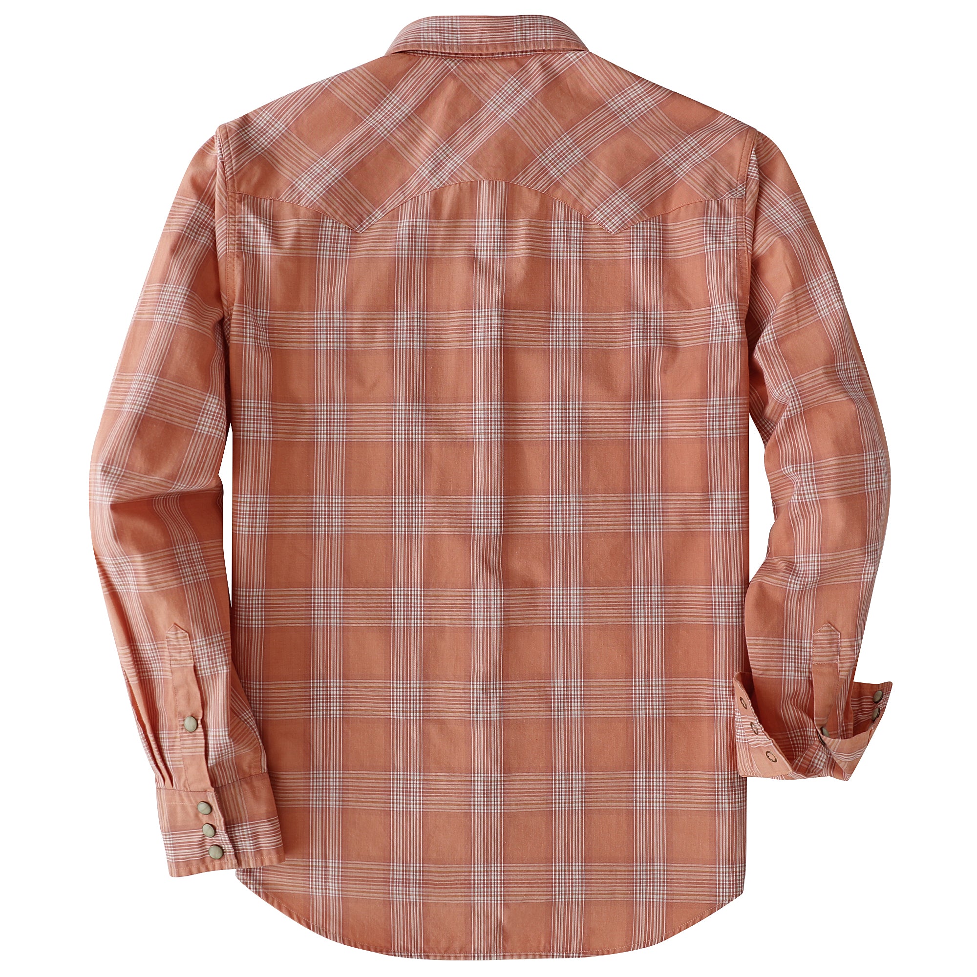 Women's Western Plaid Shirt – Lightweight Vintage Cowboy Shirt