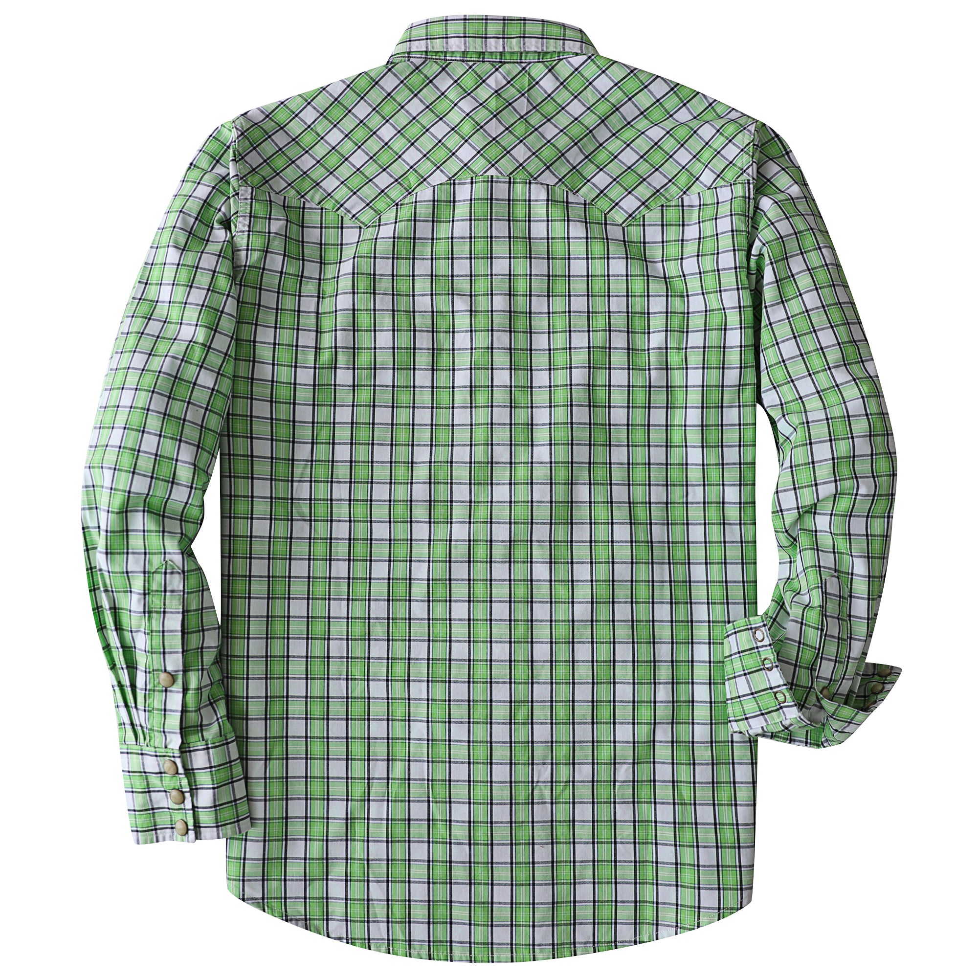 Women's Western Plaid Shirt – Lightweight Vintage Cowboy Shirt