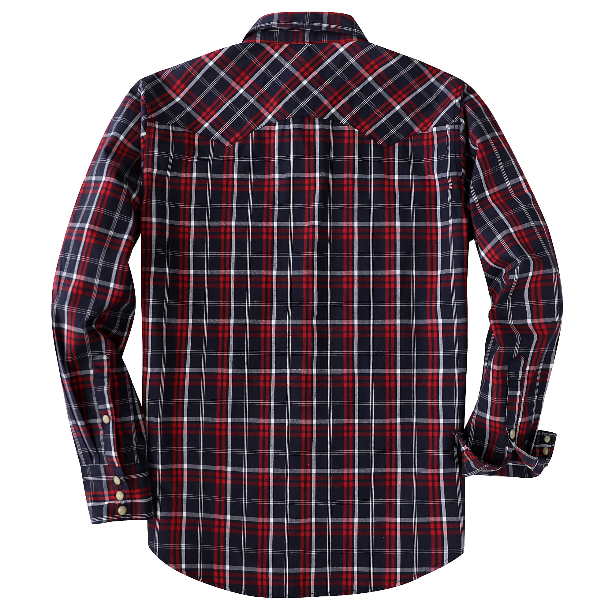 Women's Western Plaid Shirt – Lightweight Vintage Cowboy Shirt
