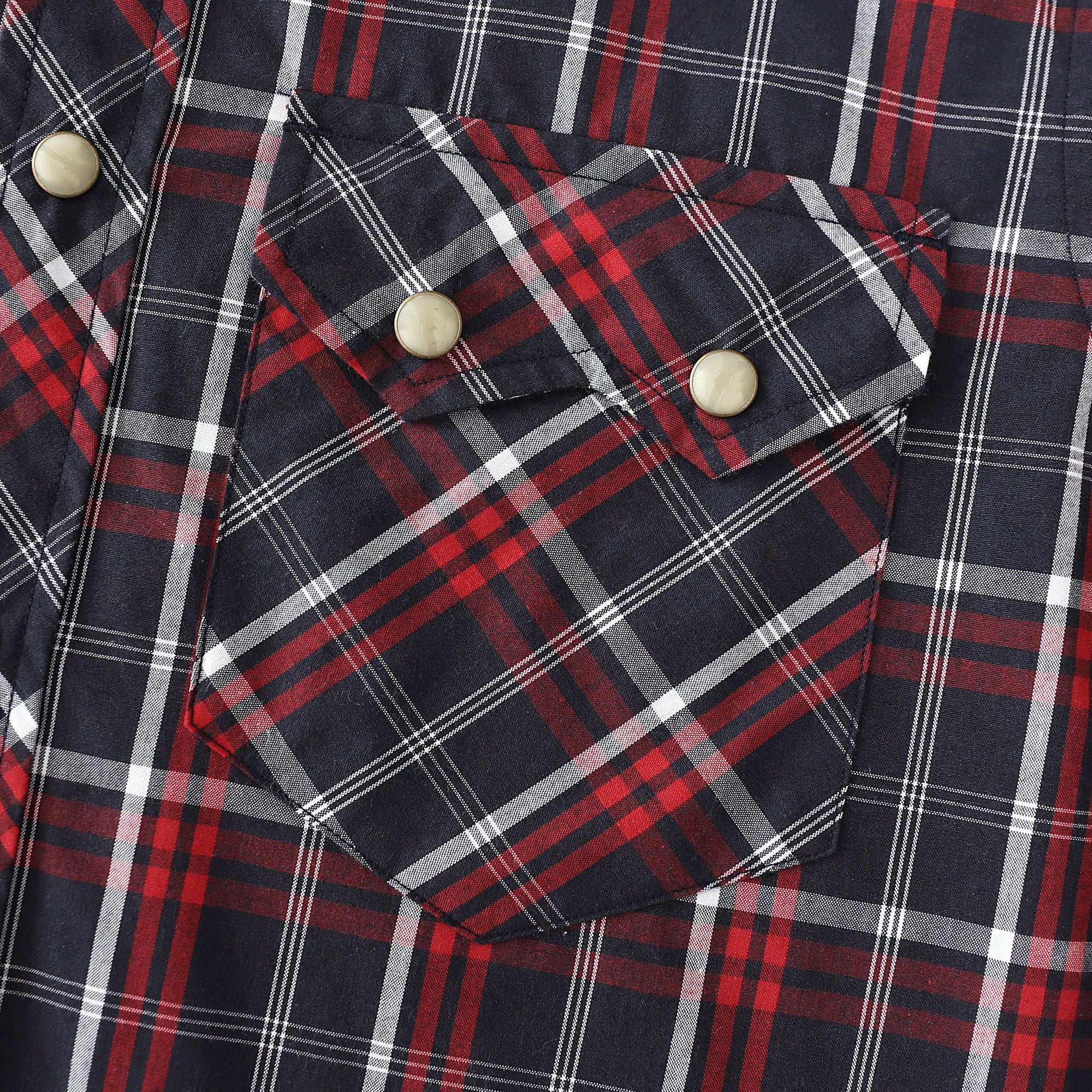 Women's Western Plaid Shirt – Lightweight Vintage Cowboy Shirt