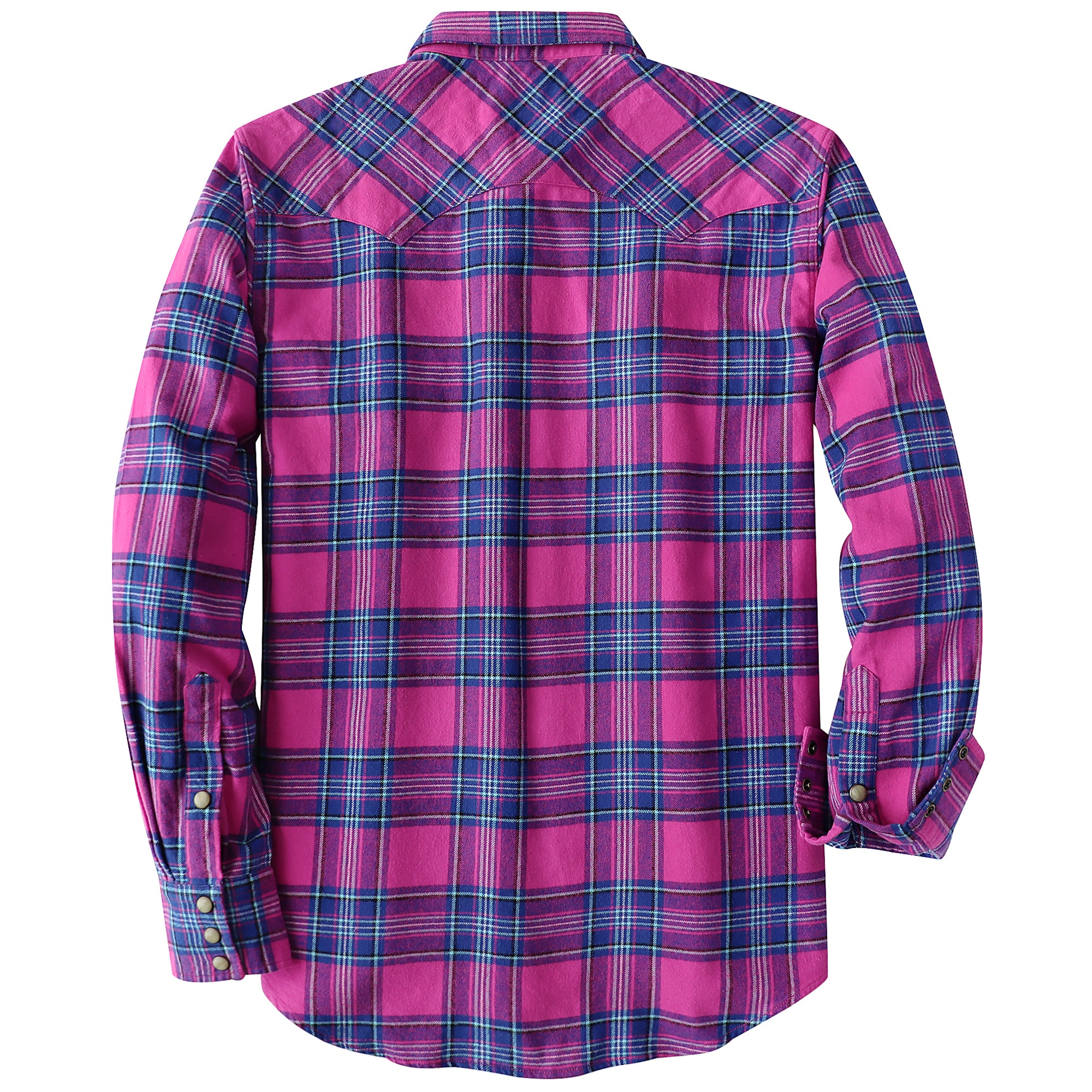 Men's Western Plaid Shirt – Lightweight Vintage Cowboy Shirt  