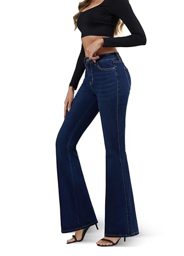 Totally Shaping Curvy Stretchy Bootcut Flare Denim Jeans