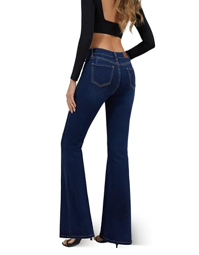 Totally Shaping Curvy Stretchy Bootcut Flare Denim Jeans