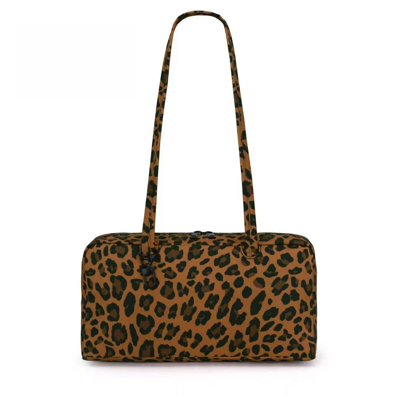 Casual Everyday Shoulder Bag For Women Large Rectangular Zip Closure Tote Purse