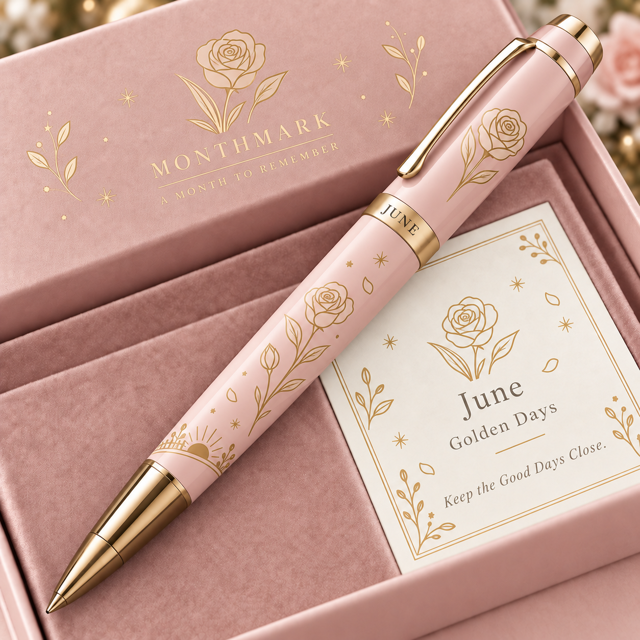 June MONTHMARK keepsake pen