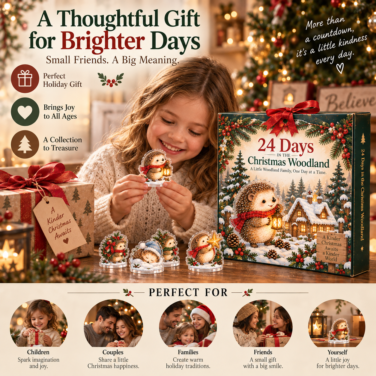 Christmas Woodland Advent Calendar gift