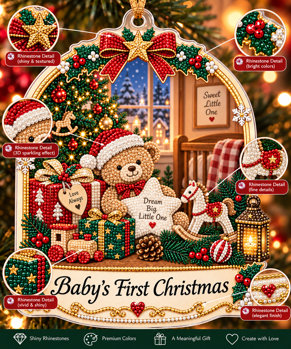 Baby's First Christmas ornament