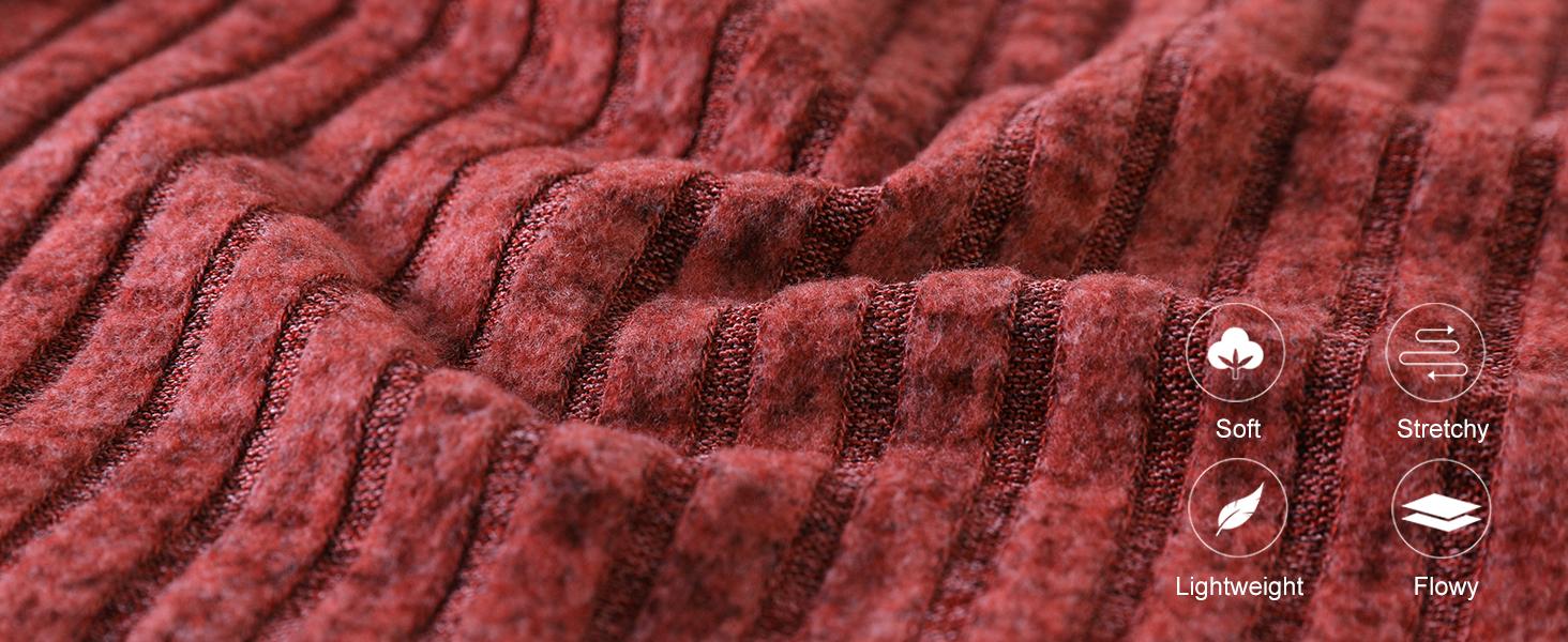 Sweater dress fabric and fit detail