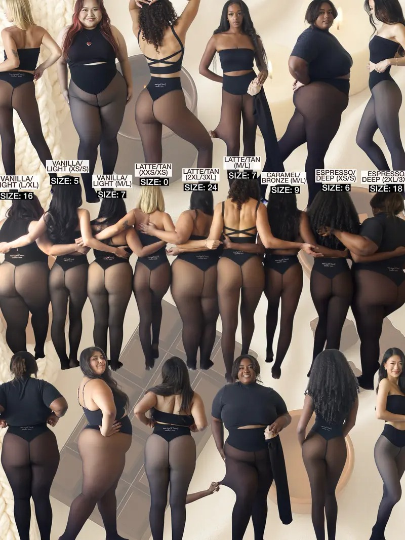 Women's Official Magic Fleece Lined Tights - High Waist, Plus Size Chic Cute Women's Fashion Clothes