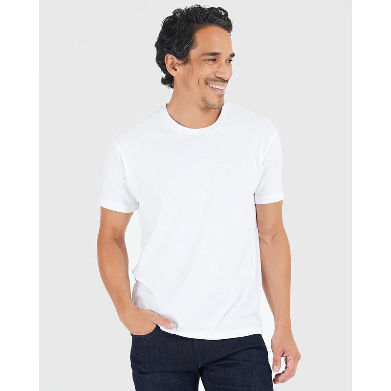 Men’s Short Sleeve Crew Neck T-Shirt – Premium Fit for Everyday Comfort, Casual Streetwear, Workwear, or Men Gifts