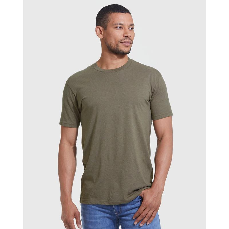 Men’s Short Sleeve Crew Neck T-Shirt – Premium Fit for Everyday Comfort, Casual Streetwear, Workwear, or Men Gifts