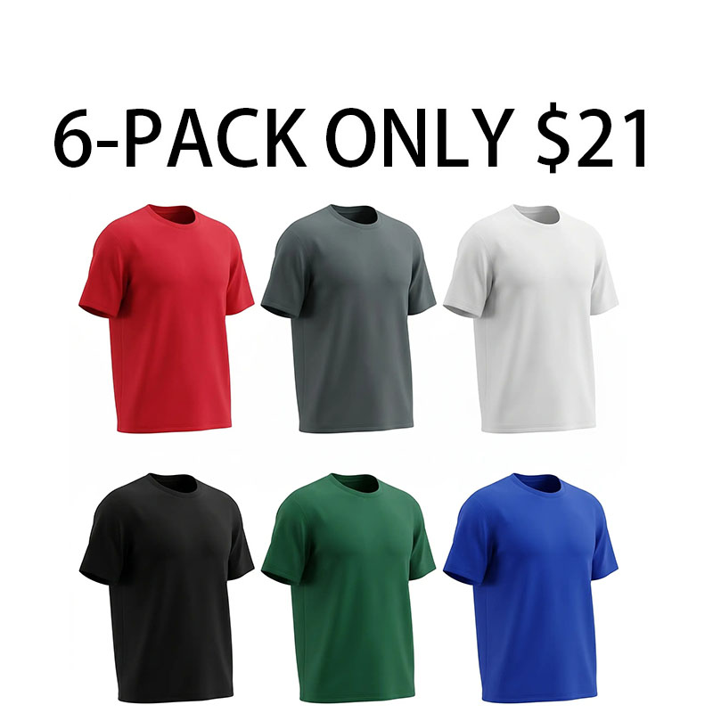 Men's Oversized 230GSM 100% Cotton Classic T-Shirts,  Heavyweight Plain Menswear Tops