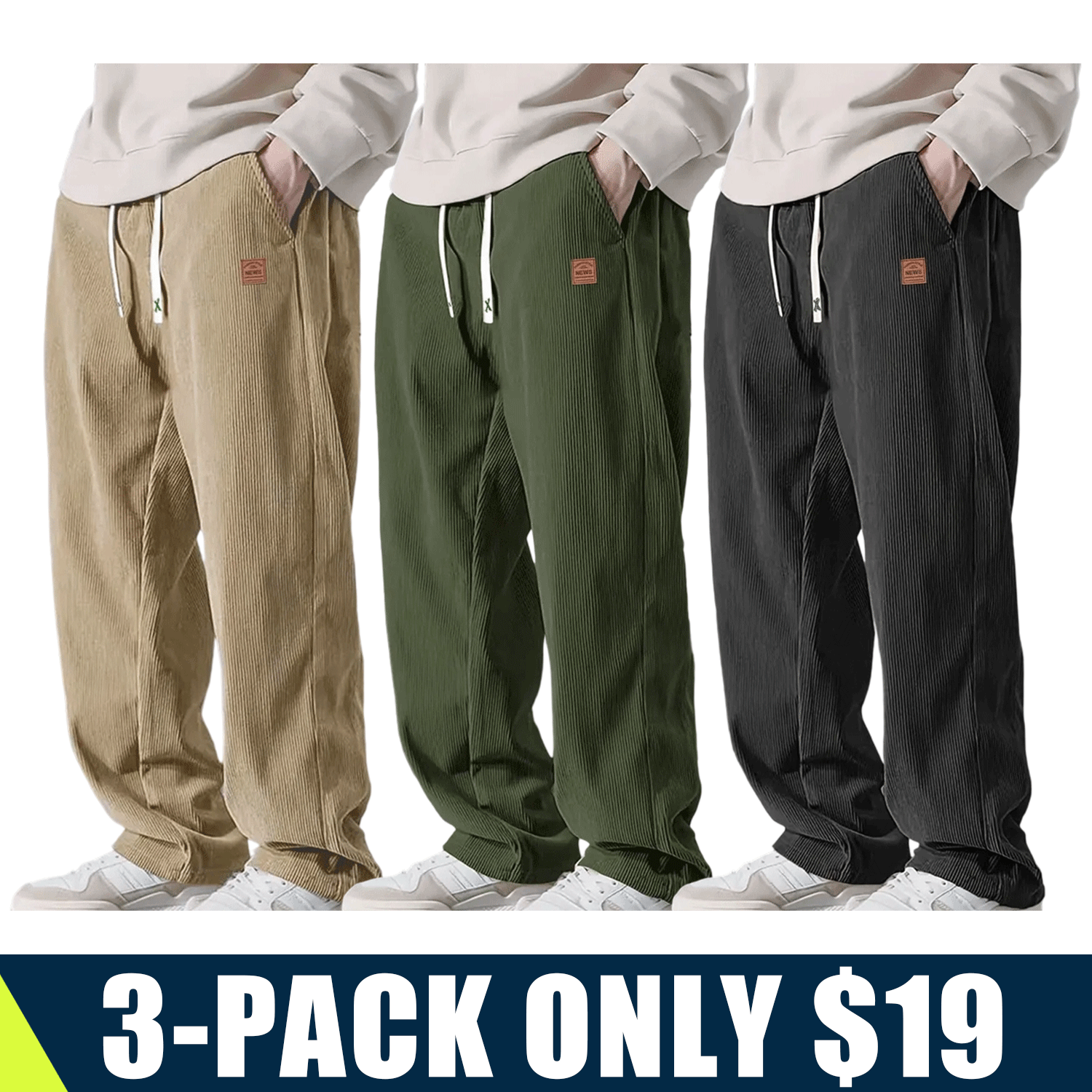 The Classic Corduroy - Men's Easy-Fit Lounge Pants