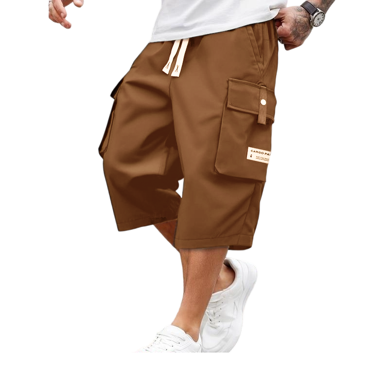 Men'S Plus Size Summer Lightweight Cargo Pants