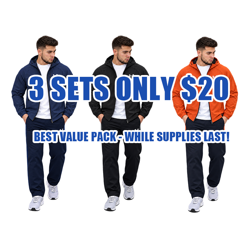 Men's 2-Piece All-Weather Performance Tracksuit