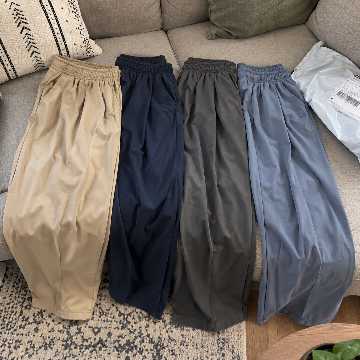 4-pack sofa flat-lay review
