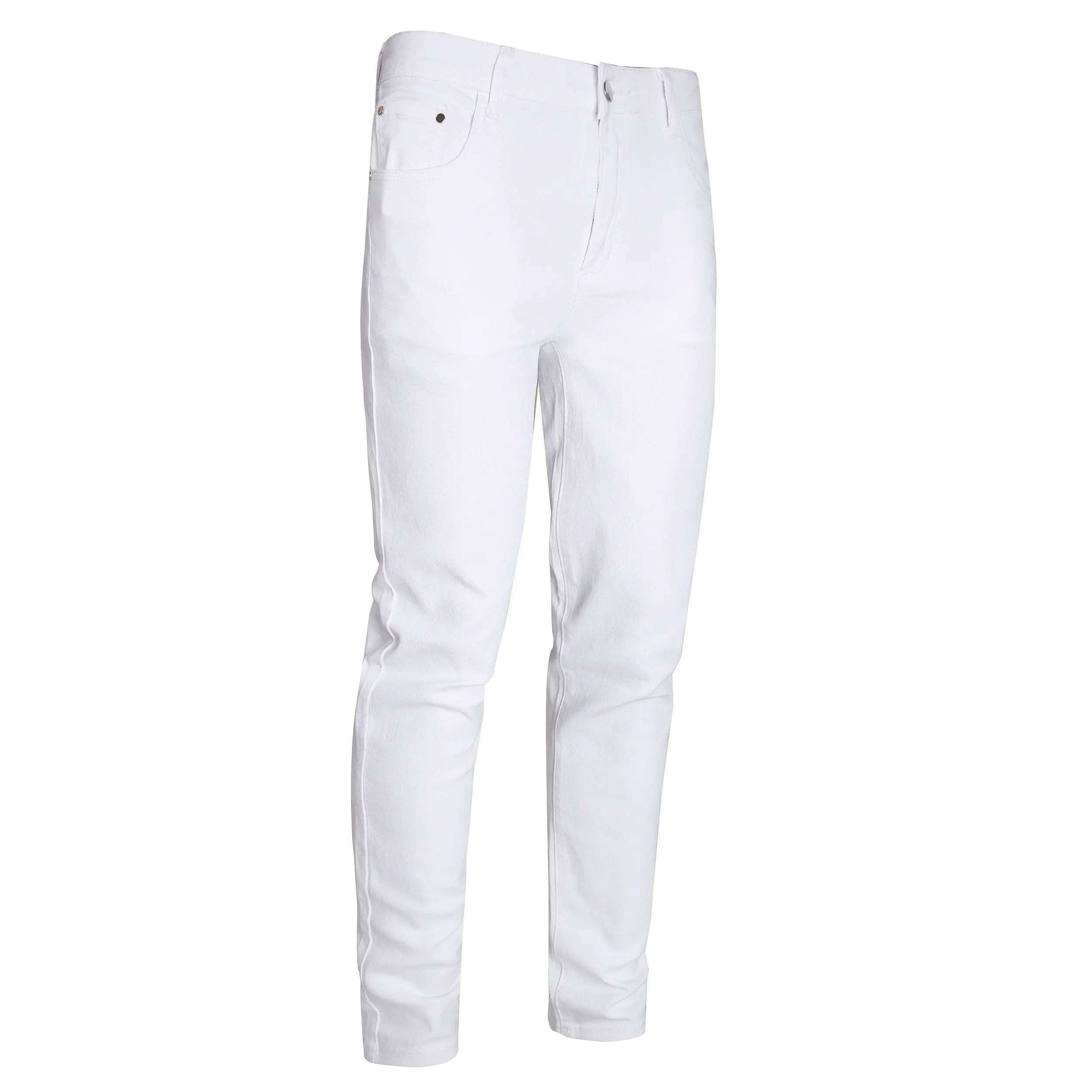 Men's Stretchy Skinny Denim Jeans - Elastized Comfort Waist
