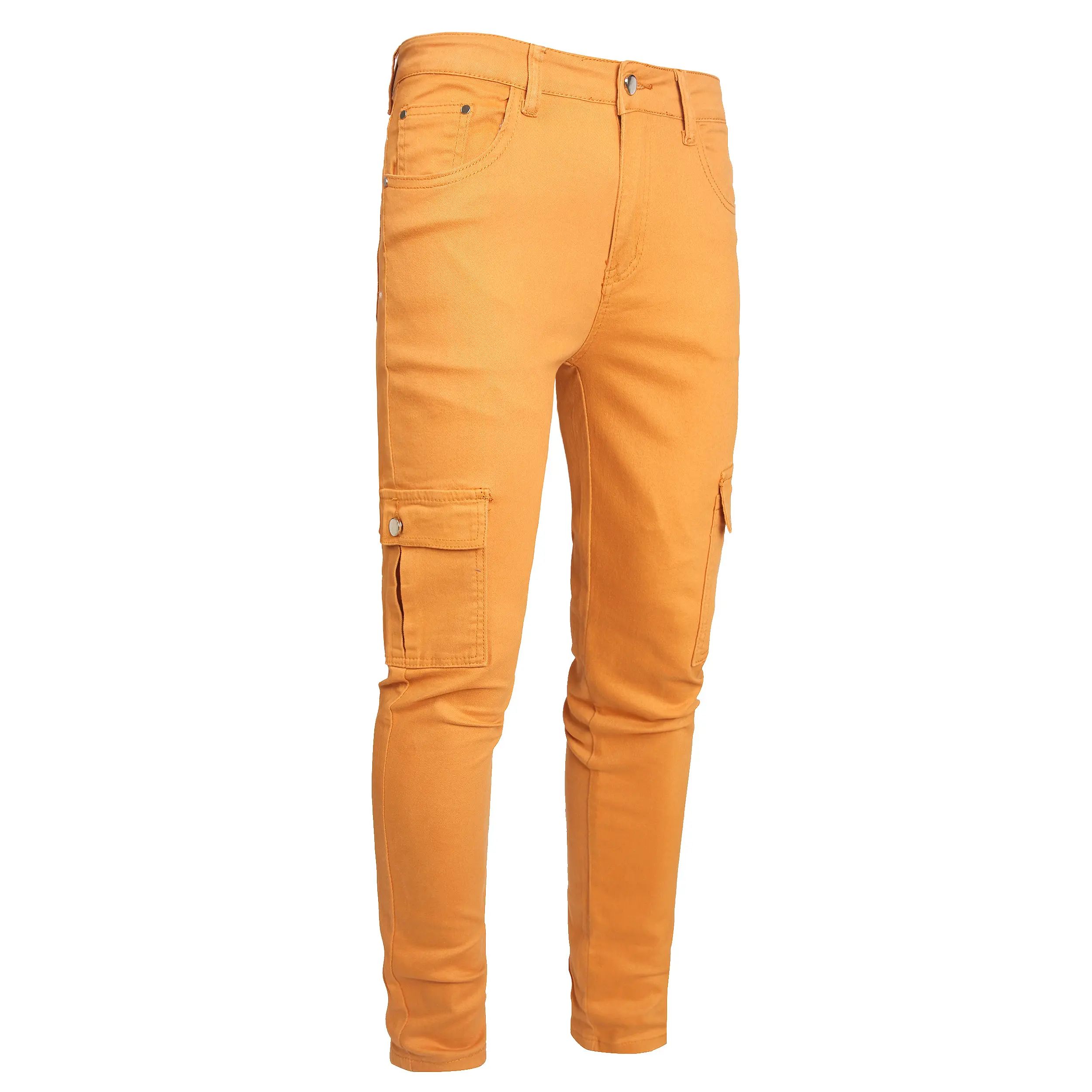 Men's Stretchy Skinny Denim Jeans - Elastized Comfort Waist