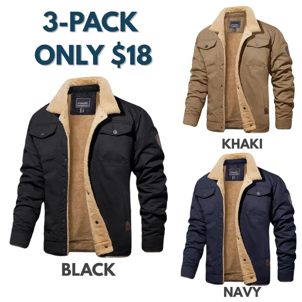 Men's Sherpa Lined Winter Trucker Jacket