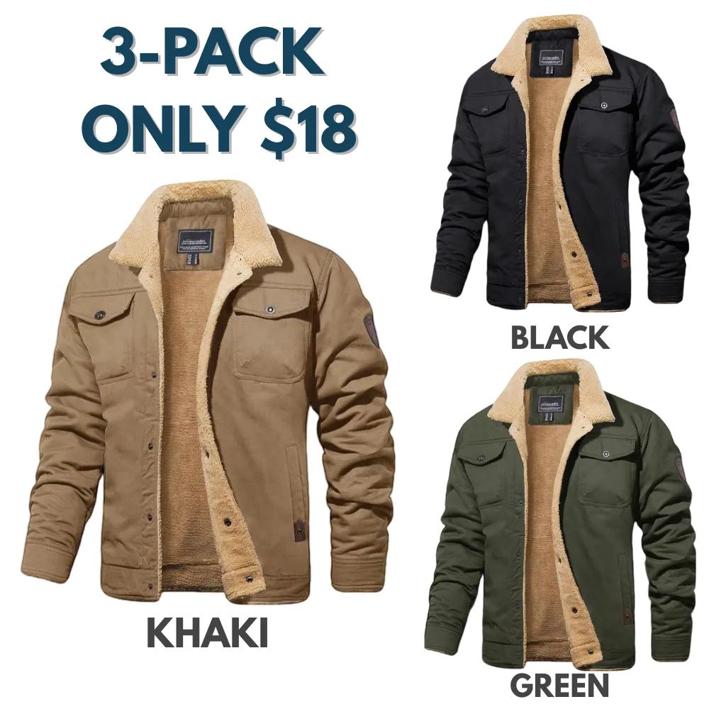 Men's Sherpa Lined Winter Trucker Jacket