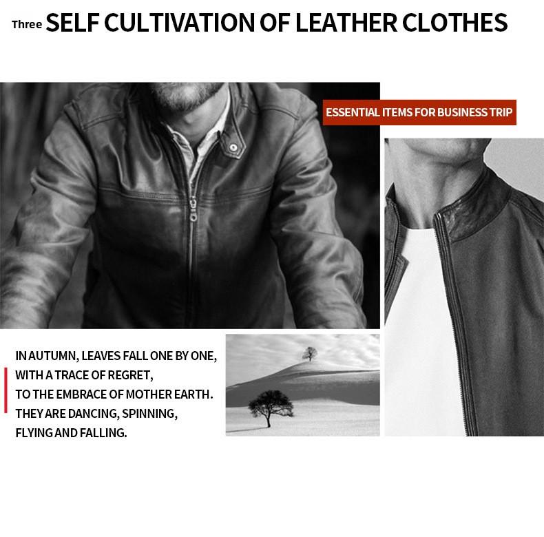 Men's Brown Faux Shearling Leather Trucker Jacket - Vintage Bike Style, Plush Long Sleeve, Multiple Pockets, Suitable for Daily Casual & Motorcycle Riding (Menswear Outerwear)
