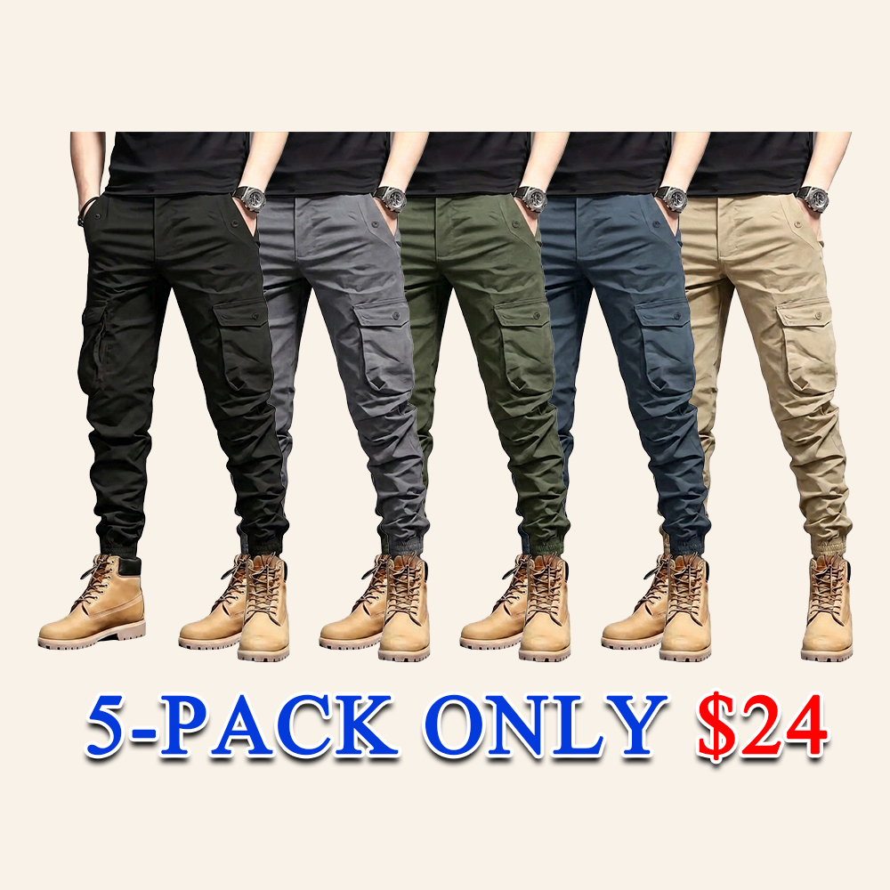 Men's Multi-Pocket Tactical Casual Outdoor Workwear Long Pants