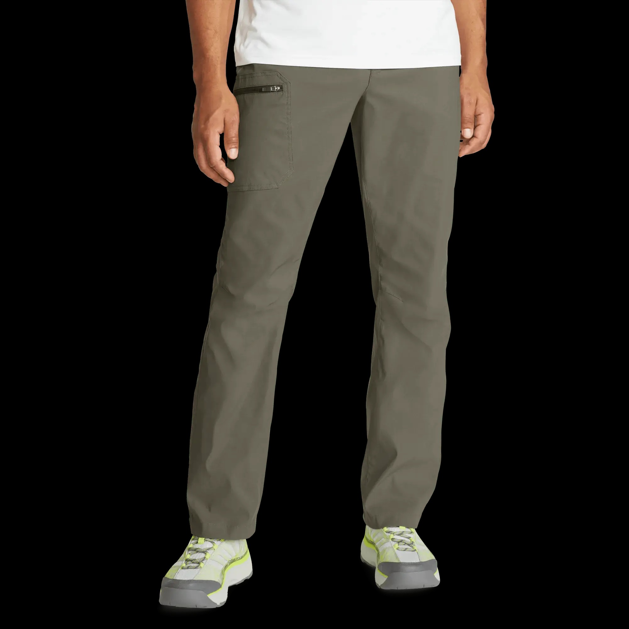 Men's Outdoor Hiking Pants, Water Repellent 2-Way Stretch Trousers with UPF 50+ Sun Protection, Lightweight Camping Travel Casual Pants