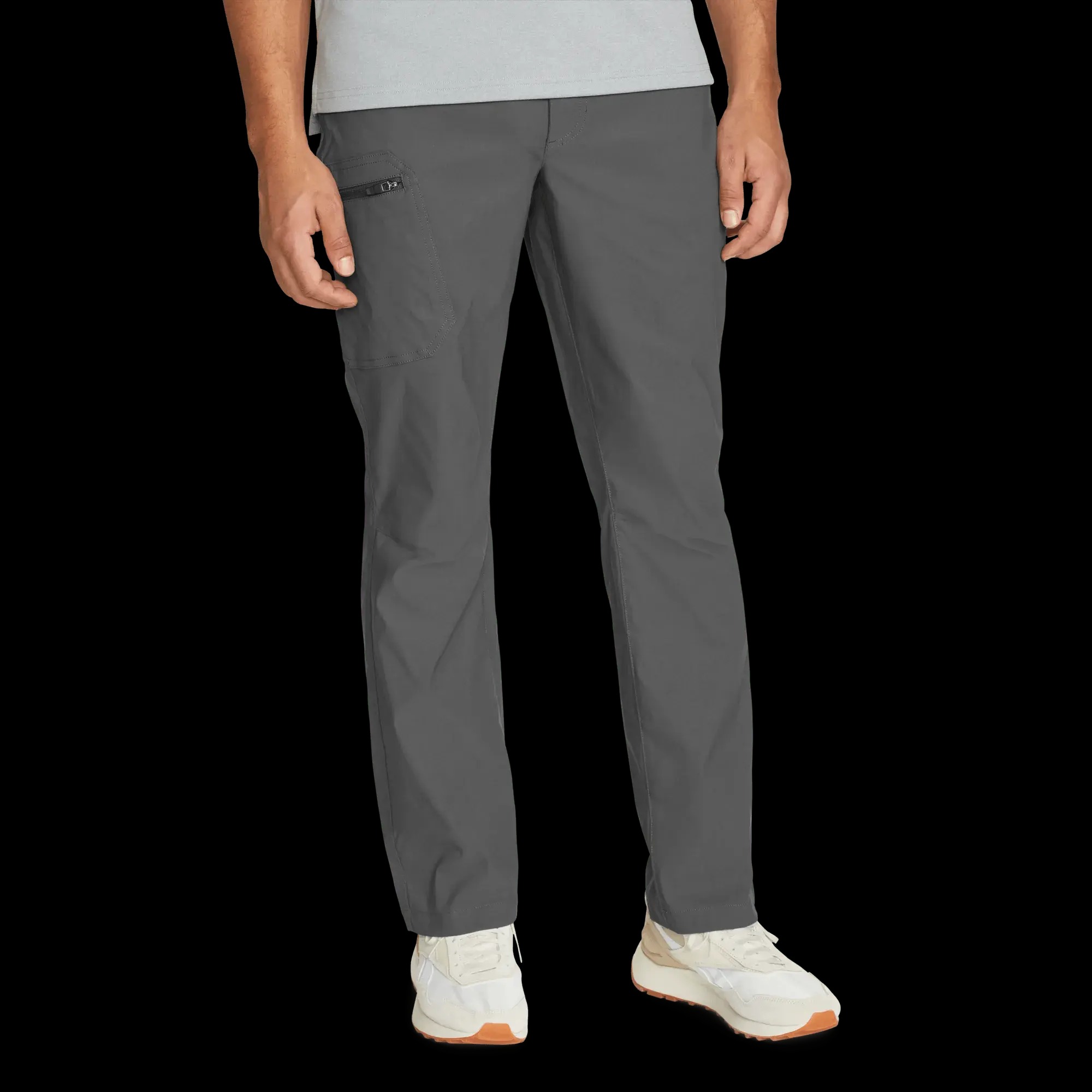 Men's Outdoor Hiking Pants, Water Repellent 2-Way Stretch Trousers with UPF 50+ Sun Protection, Lightweight Camping Travel Casual Pants