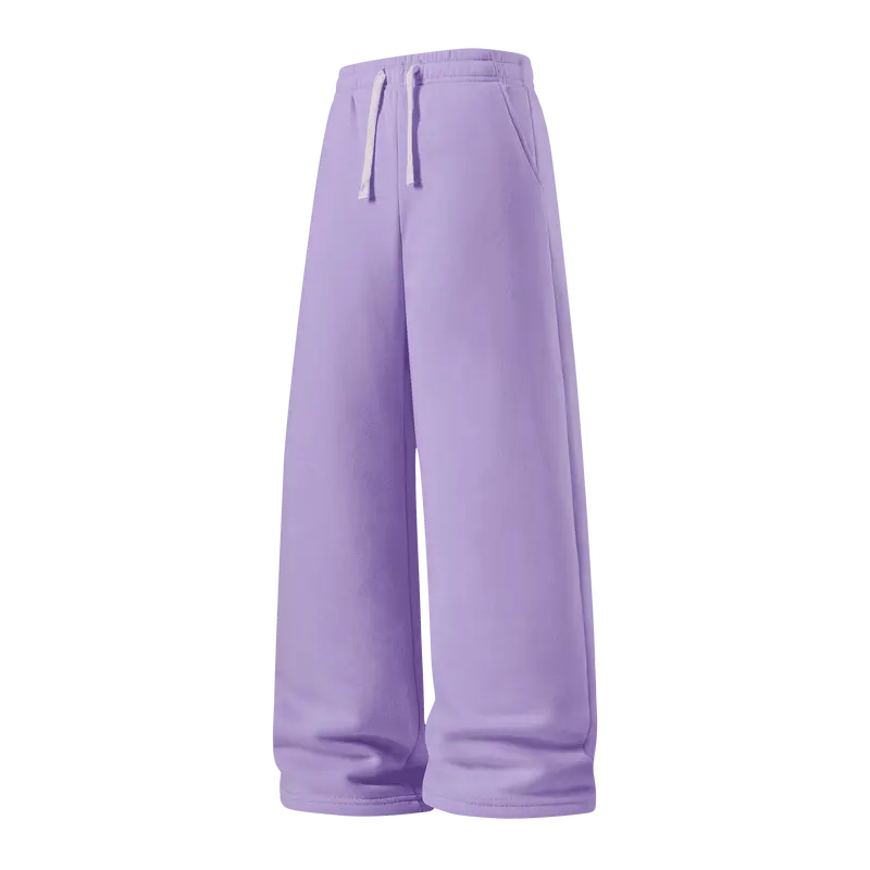 3Pcs Women's Casual Straight Leg Pants, Loose Fit Casual Pants with Drawstring Waist & Double Pockets - Fleece‑Lined, Solid Colors, Knit Fabric, Polyester, Versatile for Casual Attire, Jogging Pants, Basic Womenswear, Minimalist Bottom, Soft Fabric Pants 3Pcs Women's Casual Straight Leg Pants, Loose Fit Casual Pants with Drawstring Waist & Double Pockets - Fleece‑Lined, Solid Colors, Knit Fabric, Polyester, Versatile for Casual Attire, Jogging Pants, Basic Womenswear, Minimalist Bottom, Soft Fabric Pants