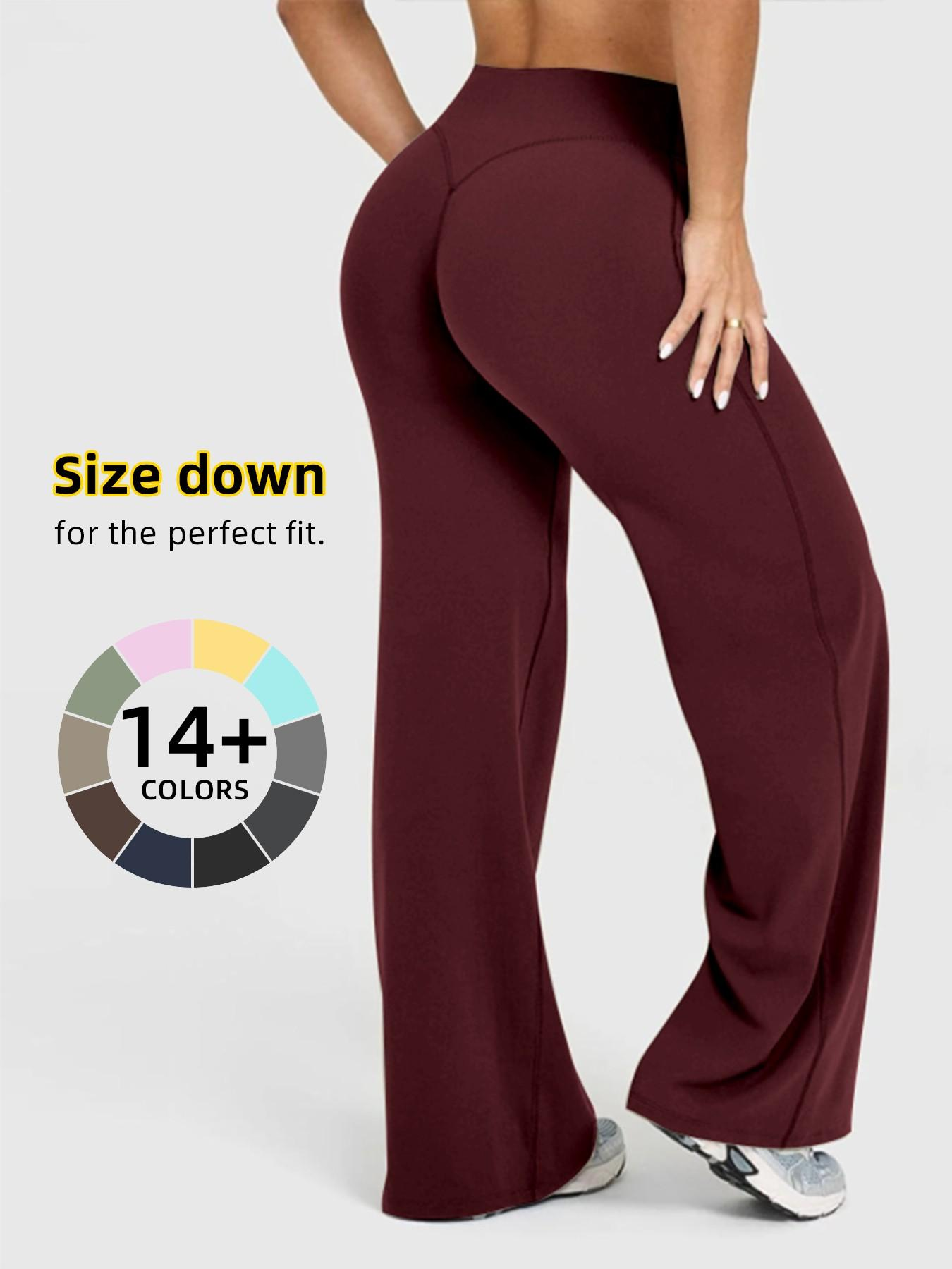 Women's Wide Leg Sport Pants – Casual Fitness Athleisure Trousers for Spring & Summer