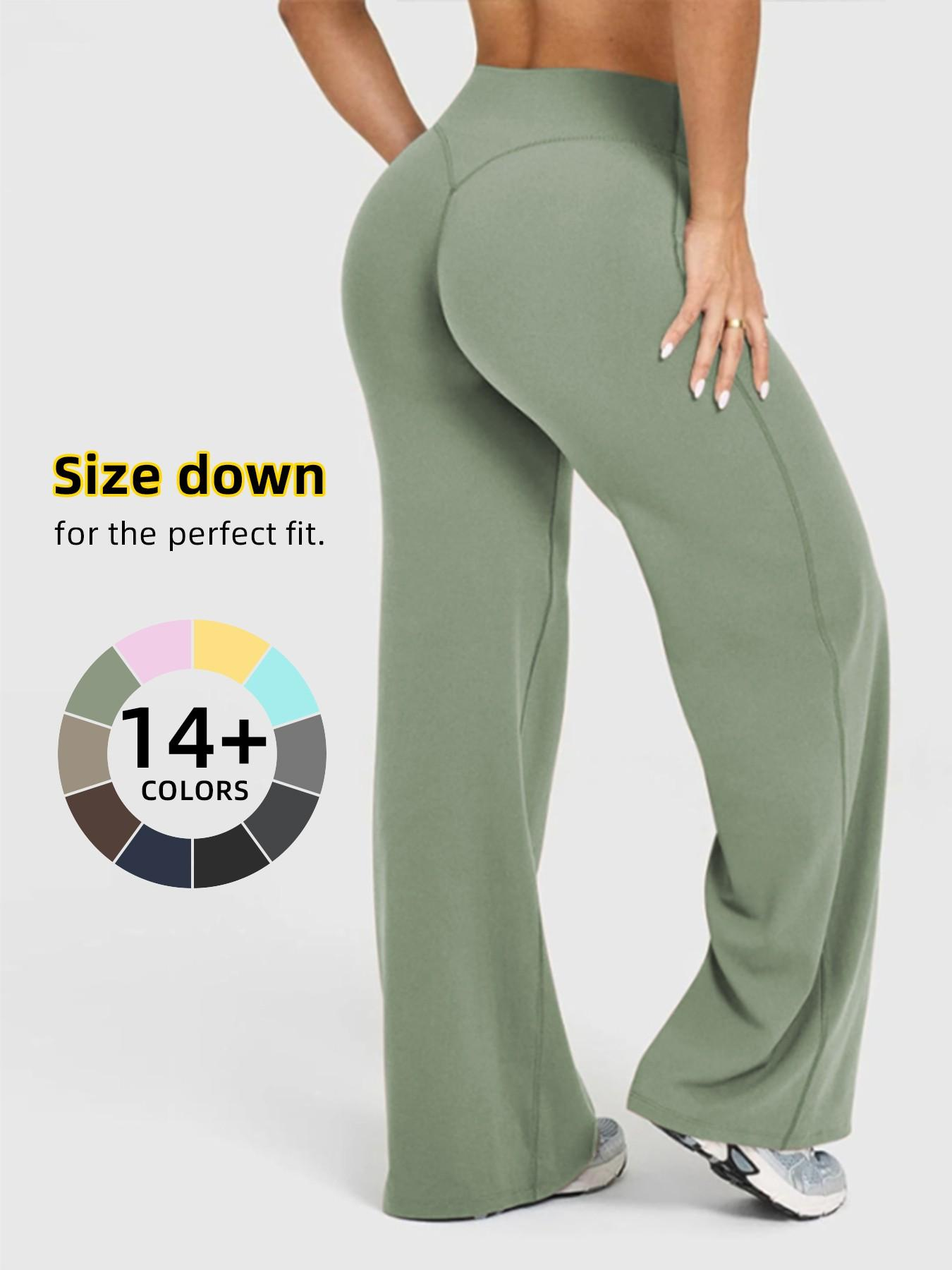 Women's Wide Leg Sport Pants – Casual Fitness Athleisure Trousers for Spring & Summer