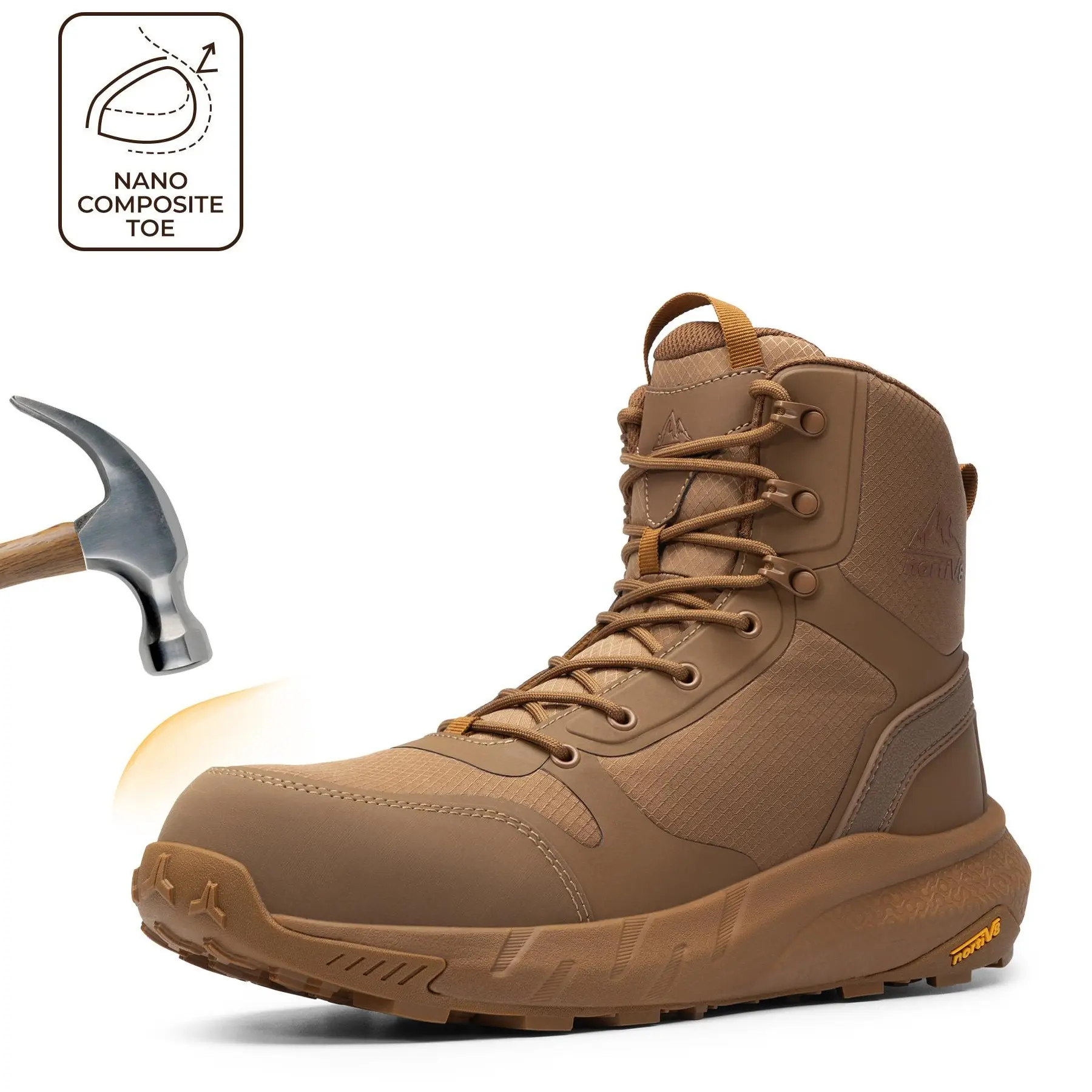 NORTIV 8 Men's Composite Toe Work Boots