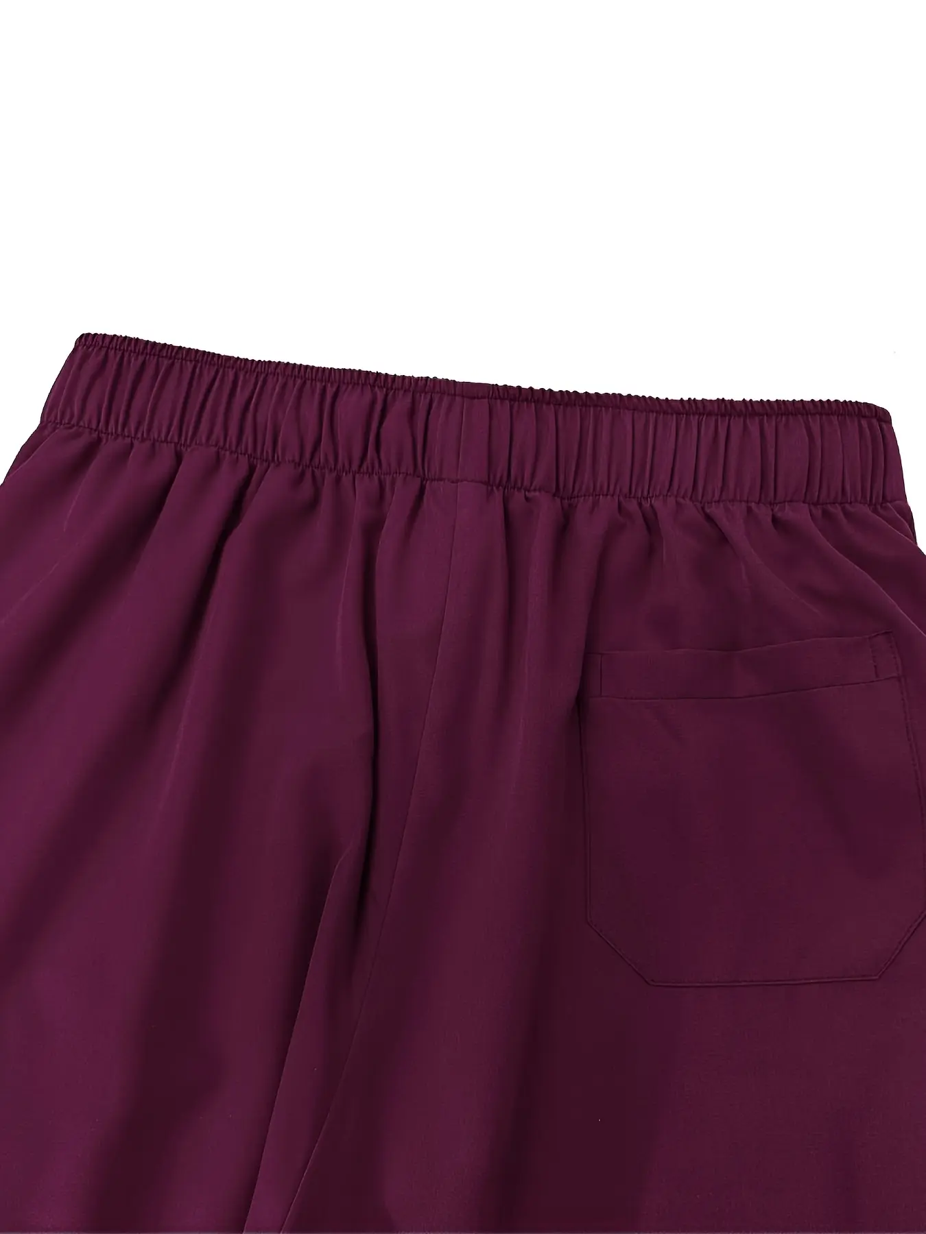 Women’s Scrub Set Featuring Stand Collar Top & Wide-Leg Pants for Healthcare and Casual Wear
