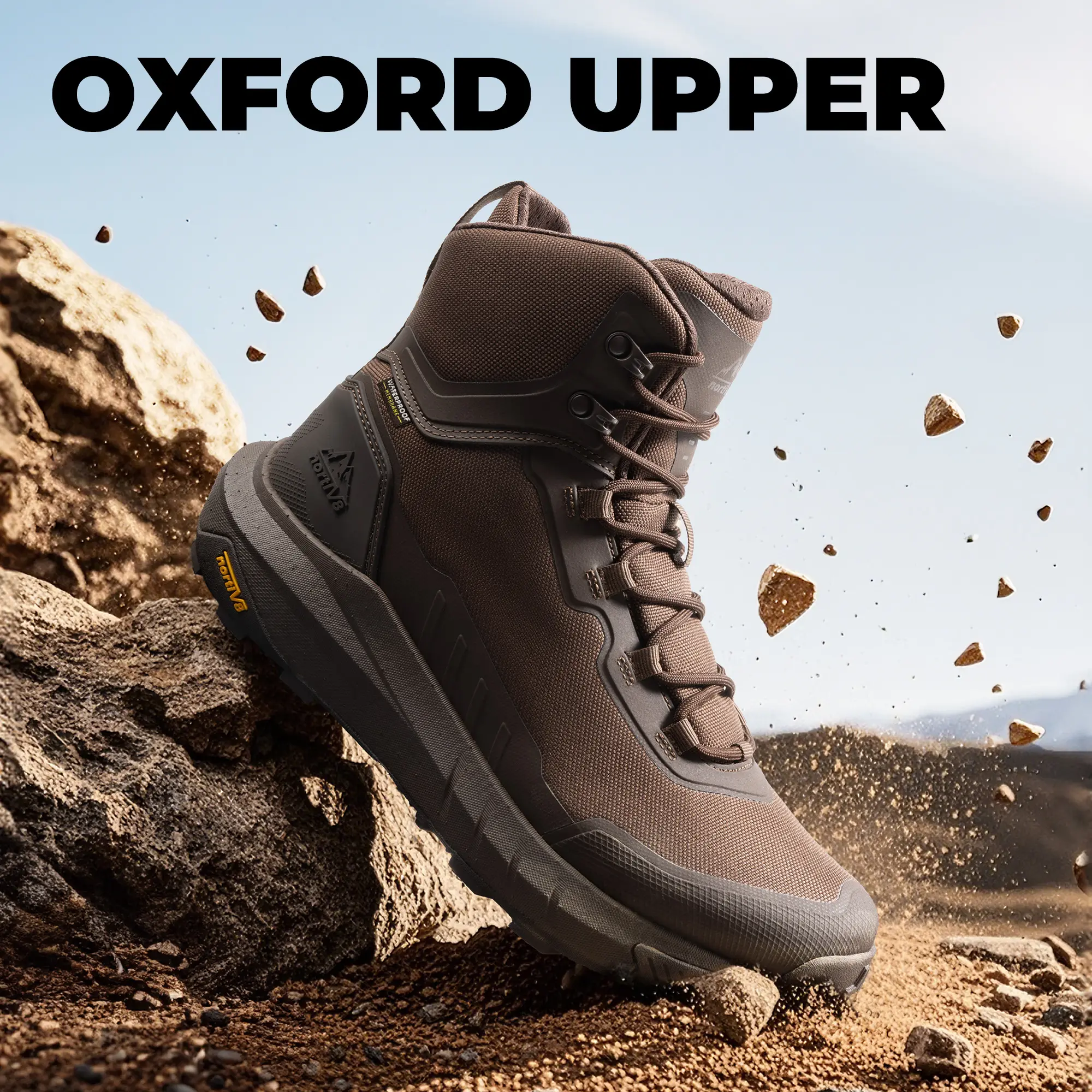 【WATERPROOF】NORTIV 8 High-Top Men's Army Waterproof Boots