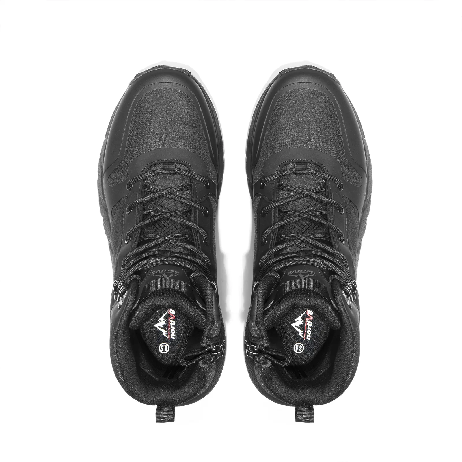 NORTIV 8 Men's Tactical Boots, Black