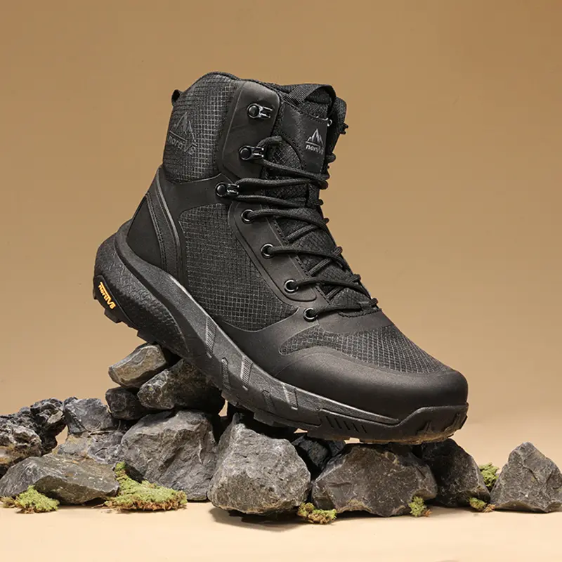 NORTIV 8 Men's Tactical Boots, Black